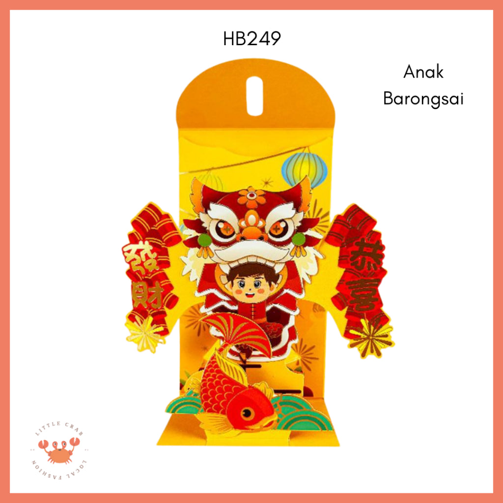 Pekanbaru Amplop Angpao 3d Pop Up Birthday Wedding Imlek Full Pattern Premium 3 Dimensi Timbul CNY