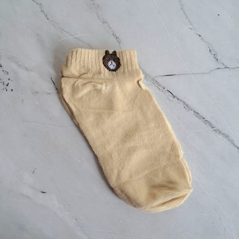 Pekanbaru Kaos Kaki Wanita Motif Bear Tebal Terpopuler Kaus Kaki Pendek Lucu