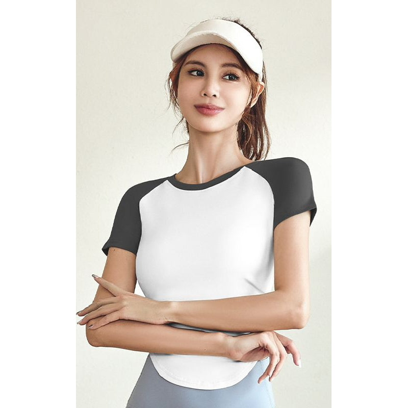 Pekanbaru JevyActive - WM003SS - Lisa Top - Baju Olahraga Wanita - Baju Lengan Pendek