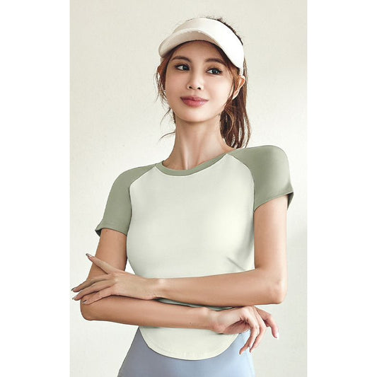 Pekanbaru JevyActive - WM003SS - Lisa Top - Baju Olahraga Wanita - Baju Lengan Pendek