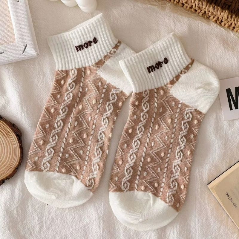 Pekanbaru Kaos Kaki Wanita Pria Pendek Kaos Kaki Beruang Unisex Semata Mata Kaki