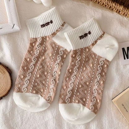 Pekanbaru Kaos Kaki Wanita Pria Pendek Kaos Kaki Beruang Unisex Semata Mata Kaki