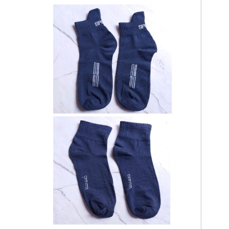 Pekanbaru Kaos kaki sport pria / kaos kaki pria tebal / kaos kaki pendek merk random
