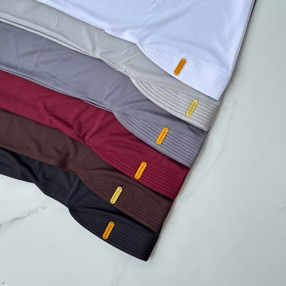 Pekanbaru Hijab Bergo Jersey Hamidah / Bergo Jersey Menutup Dada / Hijab Instan Jersey