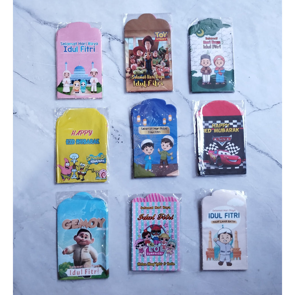 Pekanbaru HR AMPLOP LEBARAN MEDIUM ISI 10 PCS HARI RAYA IDUL FITRI  Isi 10 Ukuran MEDIUM Grosir Reseller
