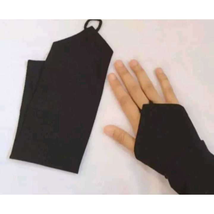 Pekanbaru [YL] manset tangan muslimah manset jersey handsock jempol