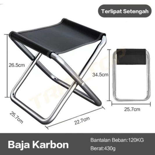 Pekanbaru Kursi Lipat Mini Dan Portable Kursi Lipat Outdoor Kursi Lipat Kecil Bangku Lipat Beban 120kg