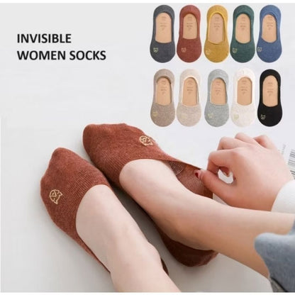 Pekanbaru Kaos Kaki Korea Wanita Invisible Women Socks