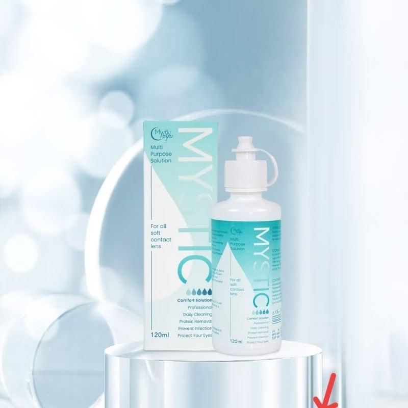 Pekanbaru (60Ml/120Ml) Cairan Softlens Mystieyes /Dinkes/Air Softlens/ Tetesan Softlens