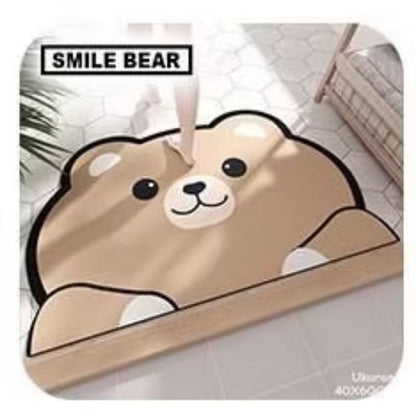 Pekanbaru Keset Lantai Cartoon Anti Slip Daya Serap Tinggi Ukuran 40 X 60 Cm Keset