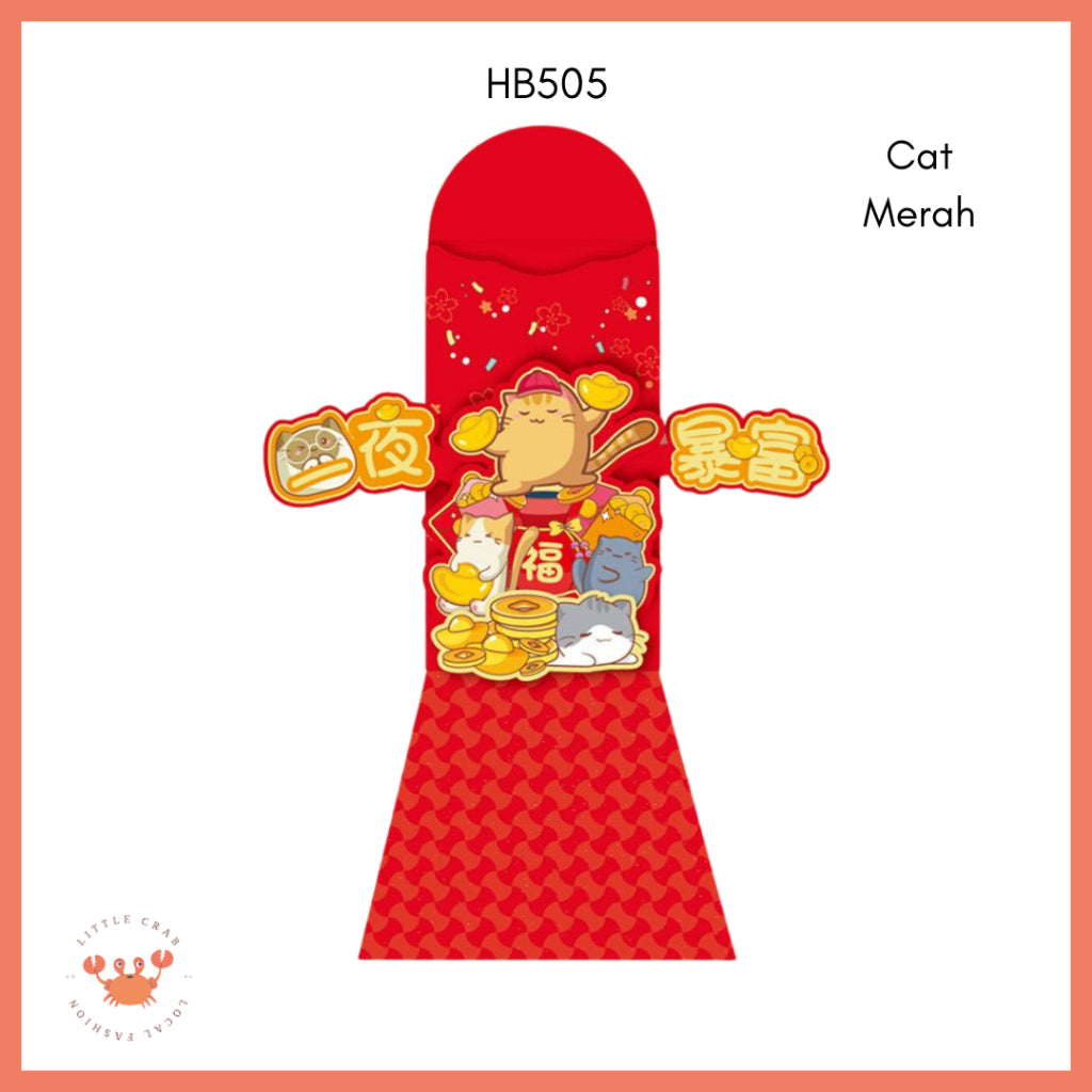 Pekanbaru Amplop Angpao 3d Pop Up Birthday Wedding Imlek Full Pattern Premium 3 Dimensi Timbul CNY