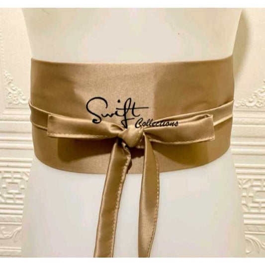 Pekanbaru Obi belt satin premium, toyobo/ ikat pinggang wanita kekinian Obi belt batik/polos Homemade