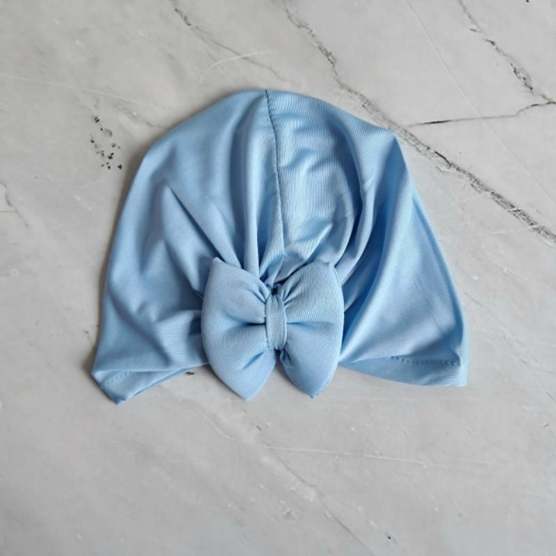 Pekanbaru Turban Anak Pita Polos/Turban Kitty Packing plastik perpcs