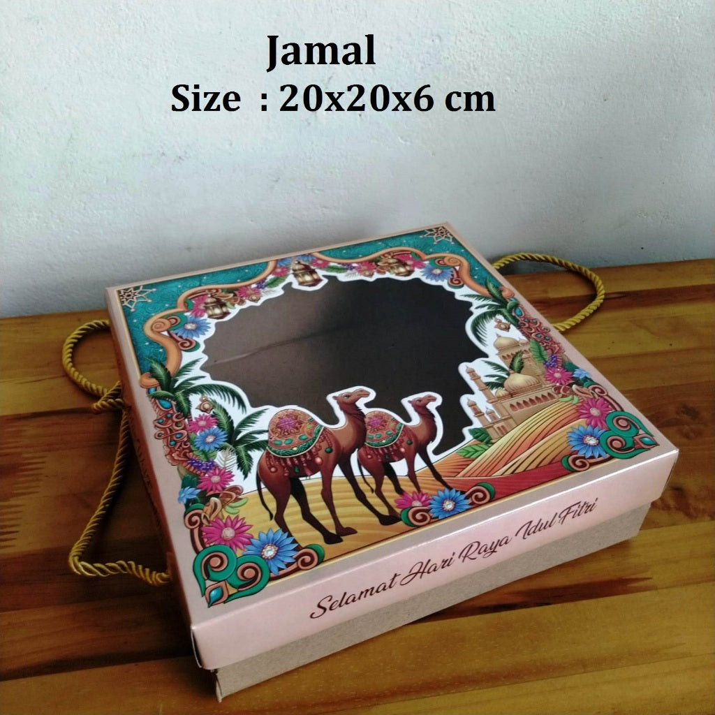 Pekanbaru Kotak Hampers / Kue Idul Fitri / Lebaran Sheela Handle Tali