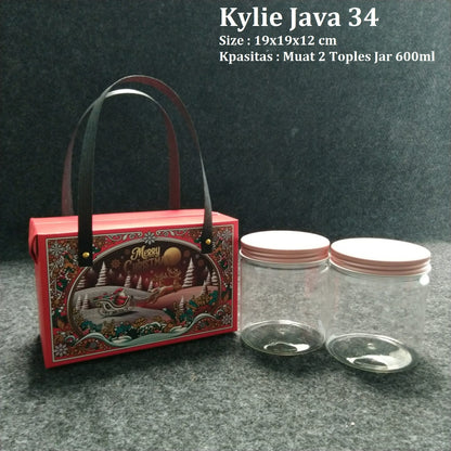 Pekanbaru Christmas Hampers Box / Kotak Hampers Natal Kylie Java