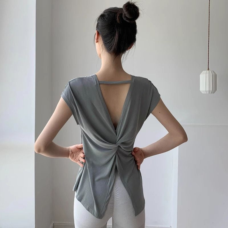 Pekanbaru JevyActive - WM009SS - Lesi Top - Baju Olahraga Wanita - Baju Lengan Pendek