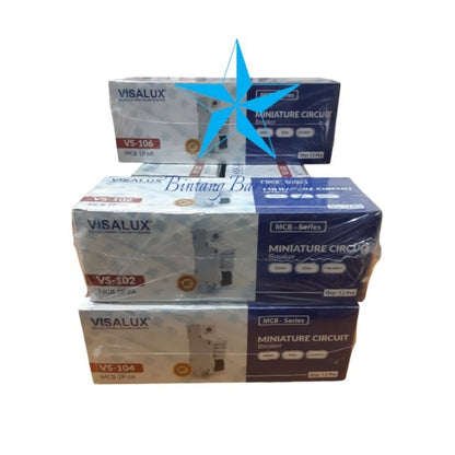 Pekanbaru Mcb Visalux 1 Phase  2A 4A 6A 10A 16A 20A 25A 32A