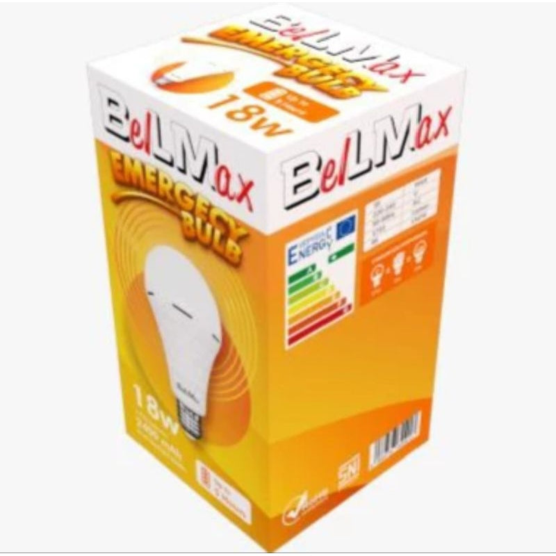 Pekanbaru Lampu Emergency Bulb Bellmax 9W 12W 18W / Bola Lampu / Bohlam