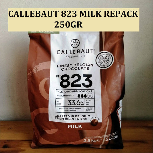 Pekanbaru [823] Callebaut Belgian Chocolate Milk Repack 250Gr ( Only Instant)