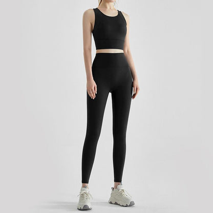 Pekanbaru JevyActive - Sakura Set - Long Pants + Sport Bra Set - Baju Olahraga Wanita