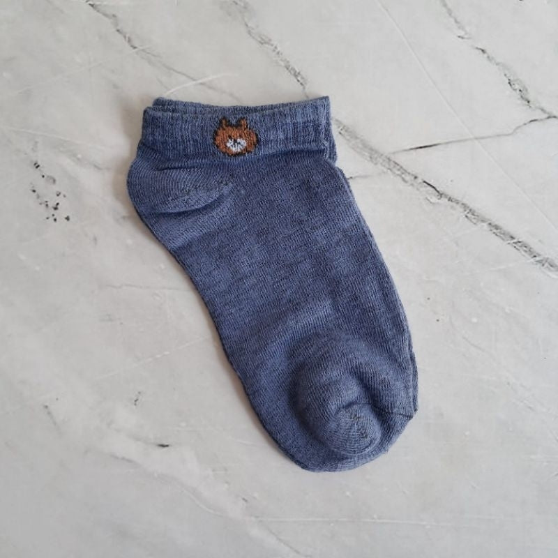 Pekanbaru Kaos Kaki Wanita Motif Bear Tebal Terpopuler Kaus Kaki Pendek Lucu