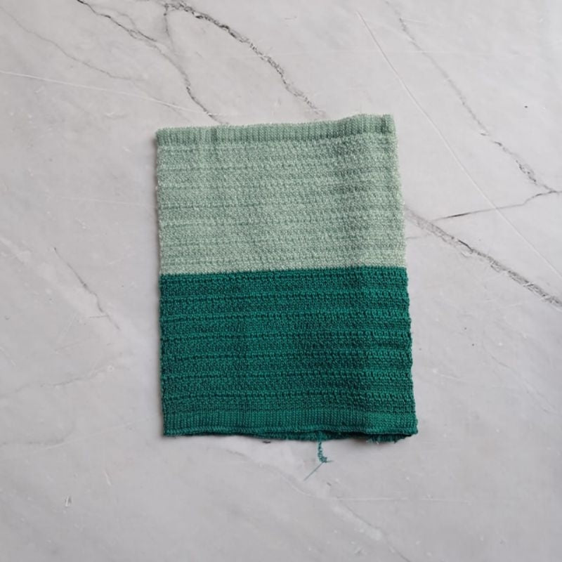 Pekanbaru Ciput rajut 2 warna zig-zag/inner rajut dalaman  kerudung/ciput bandana rajut