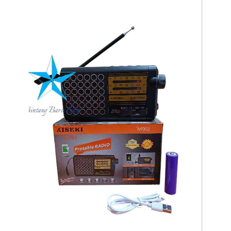 Pekanbaru Radio Portable Speaker Bluetooth Kiseki M902