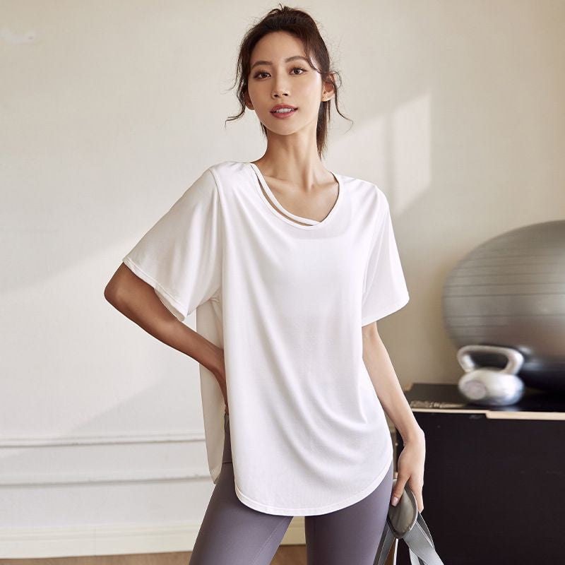 Pekanbaru JevyActive - WM009SS - Sera Top - Baju Olahraga Wanita - Baju Lengan Pendek