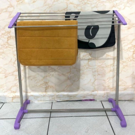 Pekanbaru Jemuran Handuk Stainless SUNNY Rak Handuk Gantungan Pakaian Keset Warna Hitam Biru
