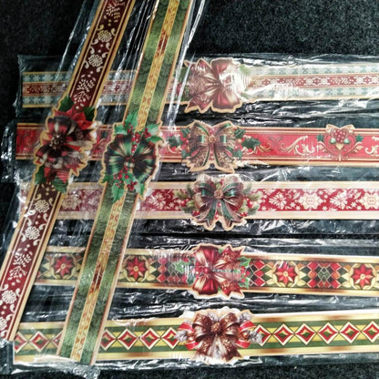 Pekanbaru Christmas Paper Belt / Pita Kertas Natal 48X4.5 Cm Per Pack