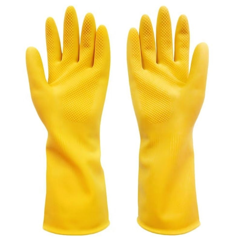Pekanbaru 1 Psg Sarung Tangan Karet Latex Cuci Piring / Sarung Tangan Kebun Taman Anti Slip /
