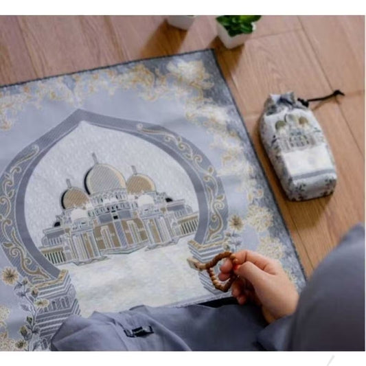 Pekanbaru Sajadah Travel Sejadah Traveling Pouch Souvenir Haji Umroh Sajadah Jumbo