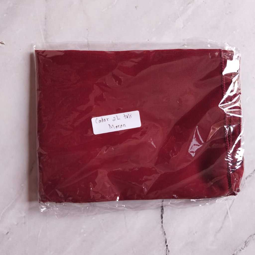 Pekanbaru Cadar wolfis bandana / Cadar Bandana dewasa / Cadar Tali 1 layer / cadar karet 2 layer woolfis