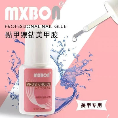 Pekanbaru Lem Cair 10 Gram  Korea Kuku Palsu / Nail Glue 10 Gram / Fake Nails / Fake