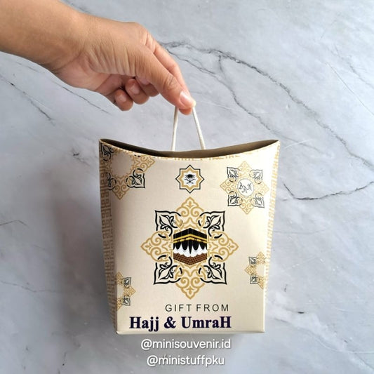 Pekanbaru (1 PCS) Dus Tali Jinjing Oleh Oleh Haji dan Umrah Kemasan Box Gift Tengteng