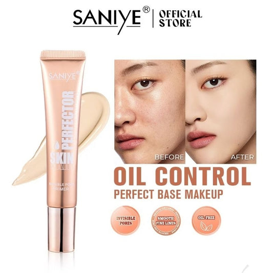 Pekanbaru Saniye Primer Cream Skin Perfect Makeup Base Tahan Lama Invisible Pore Wajah