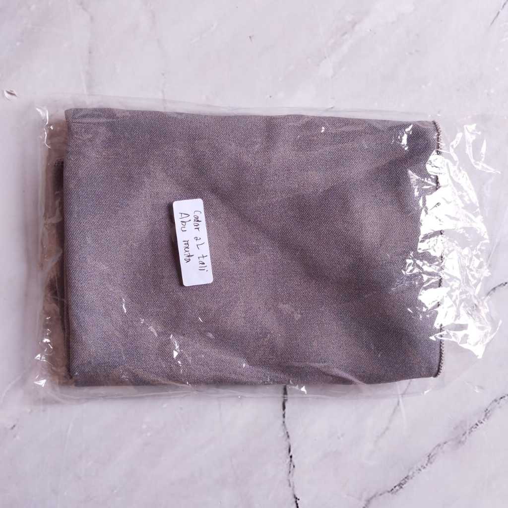 Pekanbaru Cadar wolfis bandana / Cadar Bandana dewasa / Cadar Tali 1 layer / cadar karet 2 layer woolfis