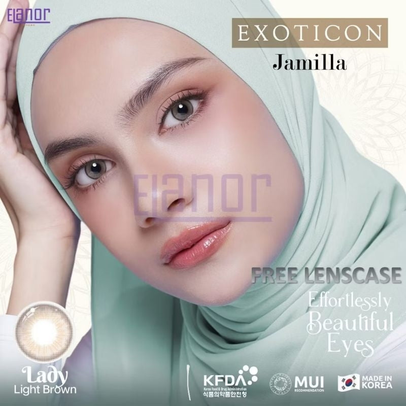 Pekanbaru New Jamilla Softlens Jamilla Normal 14.5 By Exoticon