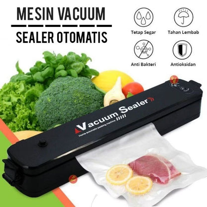 Pekanbaru (Free Plastik) Vacum Makanan Sealer Food Mesin Vakum Plastik Pembungkus Makanan