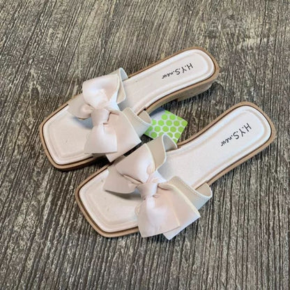 Pekanbaru Sandal Slop Wanita / Sandal Flat Wanita Korea Import / Sandal