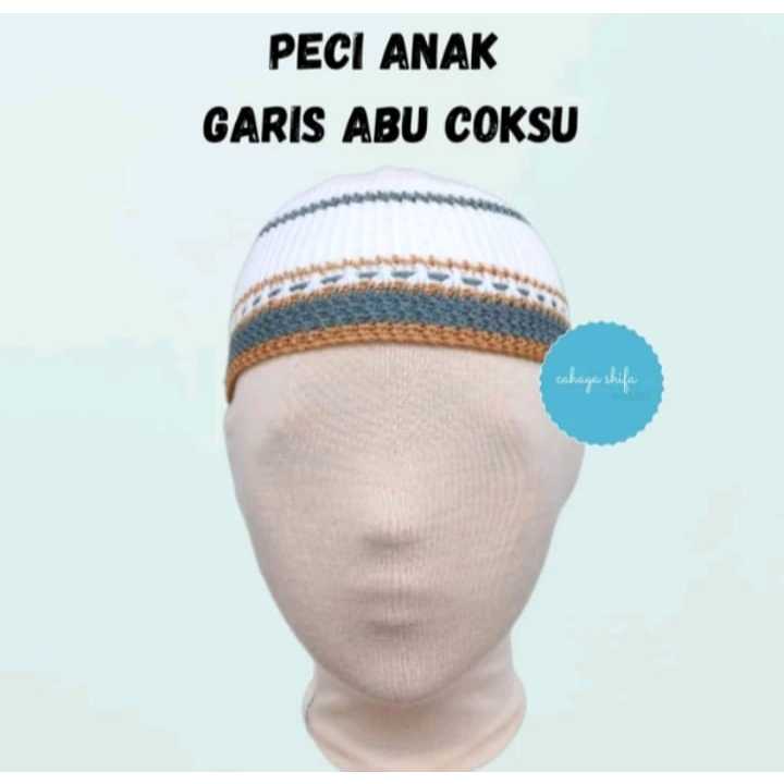 Pekanbaru Peci Rajut Anak Usia 1-3 Tahun Premium / Kopiah Anak / Songkok Rajut Anak / Peci Anak Polos