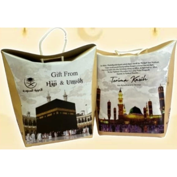 Pekanbaru (1 PCS) Dus Tali Jinjing Oleh Oleh Haji dan Umrah Kemasan Box Gift Tengteng