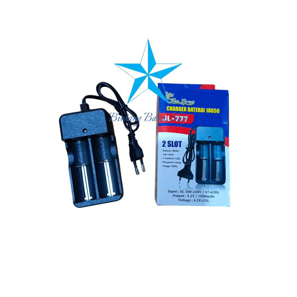 Pekanbaru Charger Baterai / Cas Baterai 18650 Aa Dan Aaa Jl-777