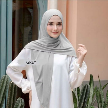Pekanbaru Hijab Instan Segitiga Jersey Premium