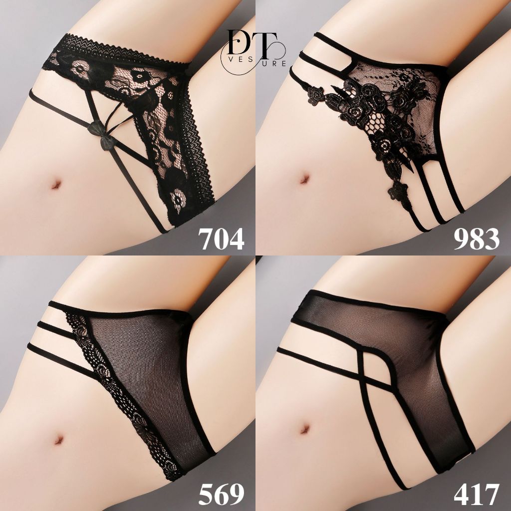 Pekanbaru [] Celana Dalam Dnt-3 Wanita Seksi Free Size 16 Motif Seksi