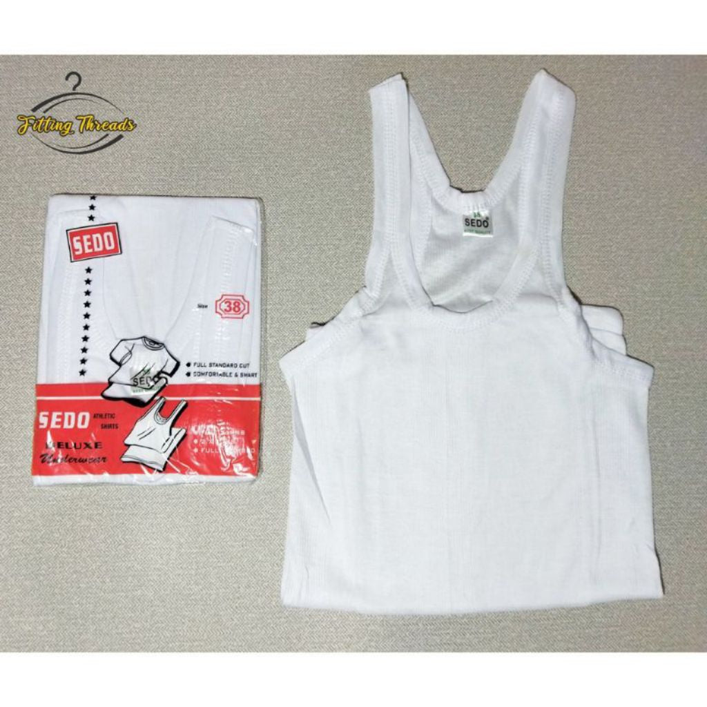 Pekanbaru Termurah Singlet Pria Dewasa Sedo Bahan Katun Lembut / Kaos Dalam Pria / Kaos Dalaman Pria Dewasa