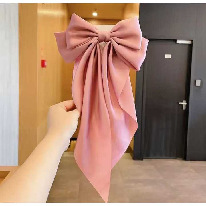 Pekanbaru Jepit rambut wanita pita besar / Pita Korea Fashion