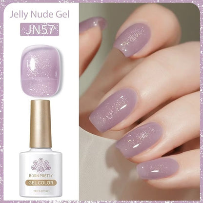 Pekanbaru [Bpom] Born Pretty 10Ml Wine Red Jelly Gel Polish Red Kutek Gel Classic Red Gel