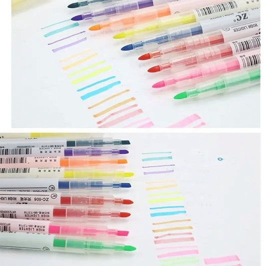 Pekanbaru 1 SET PENSIL WARNA STABILO SET 2 SISI 2IN1 WARNA WARNI PASTEL PANJANG MEWARNAI