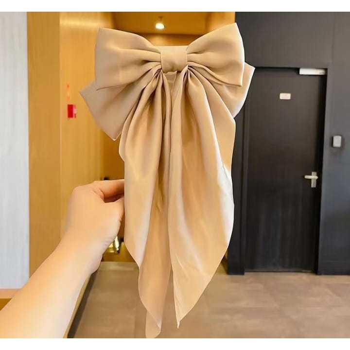 Pekanbaru Jepit rambut wanita pita besar / Pita Korea Fashion